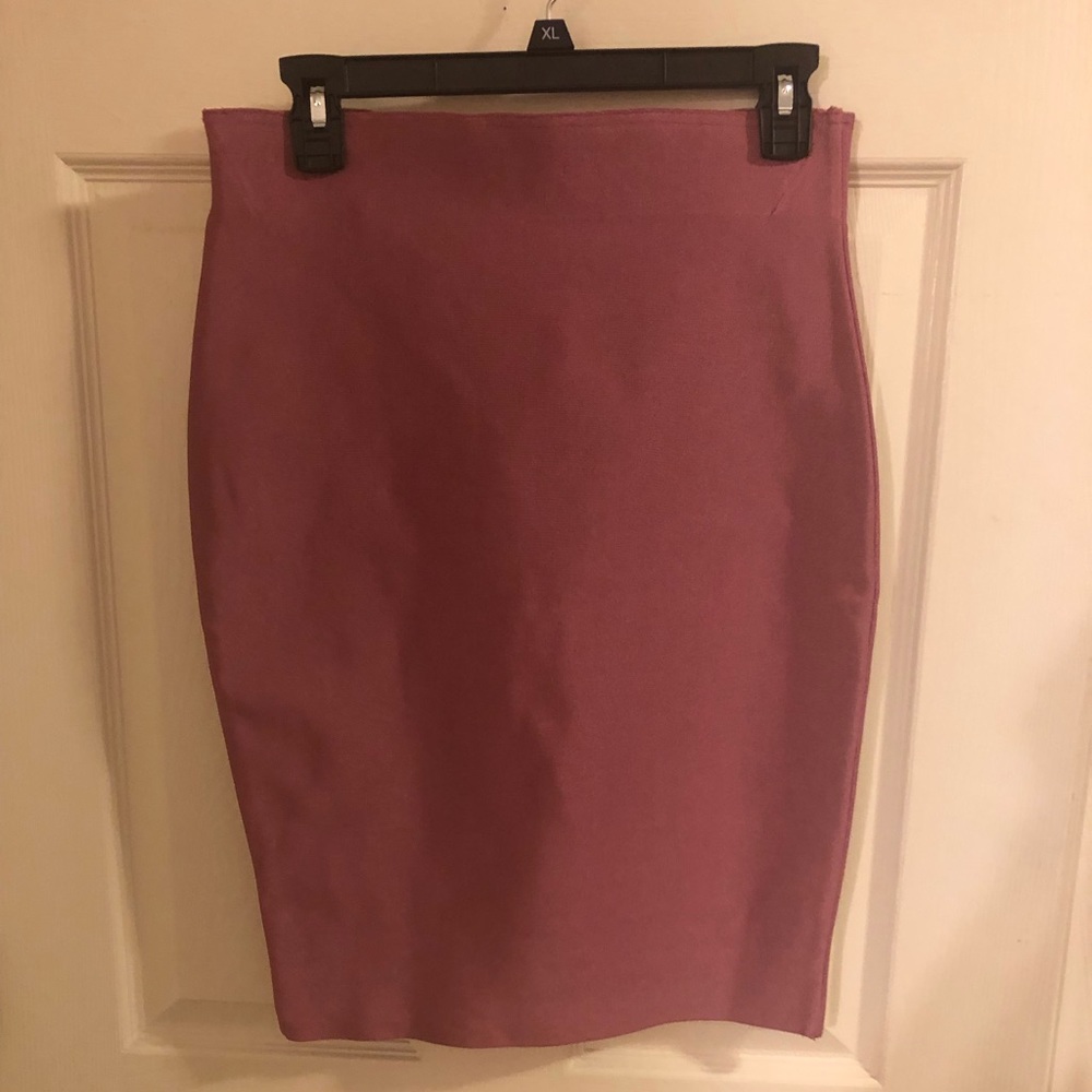 Beautiful dark blush pink skirt